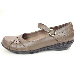 Dansko Mathilda Womens Sz 40 US 9.5-10 Brown Leather Mary Jane Slip On shoes